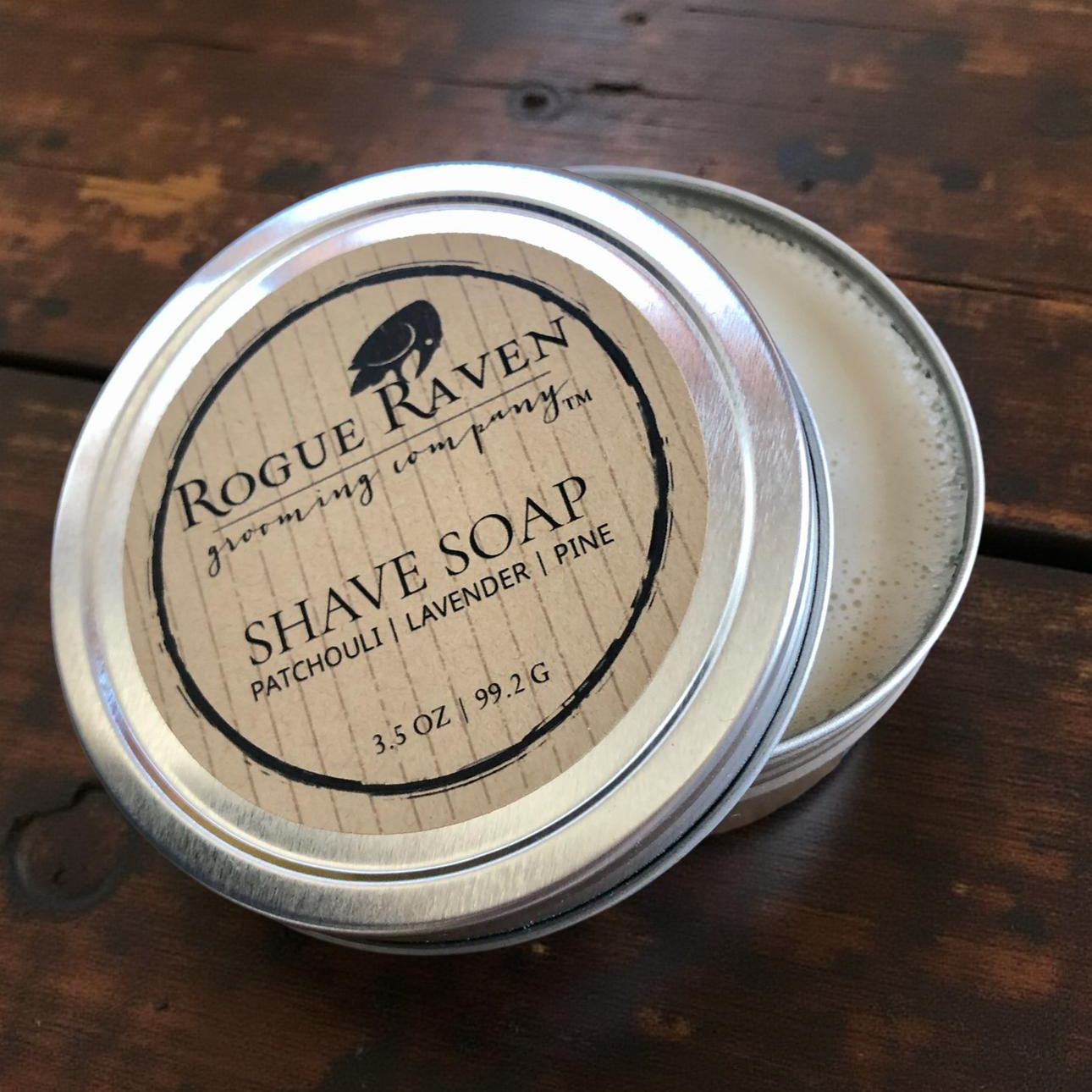 Shave Soap | Patchouli, Lavender + Pine