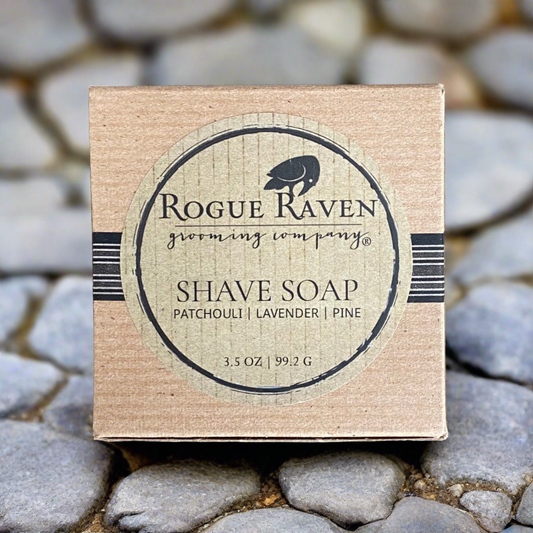 Shave Soap Puck | Patchouli, Lavender + Pine