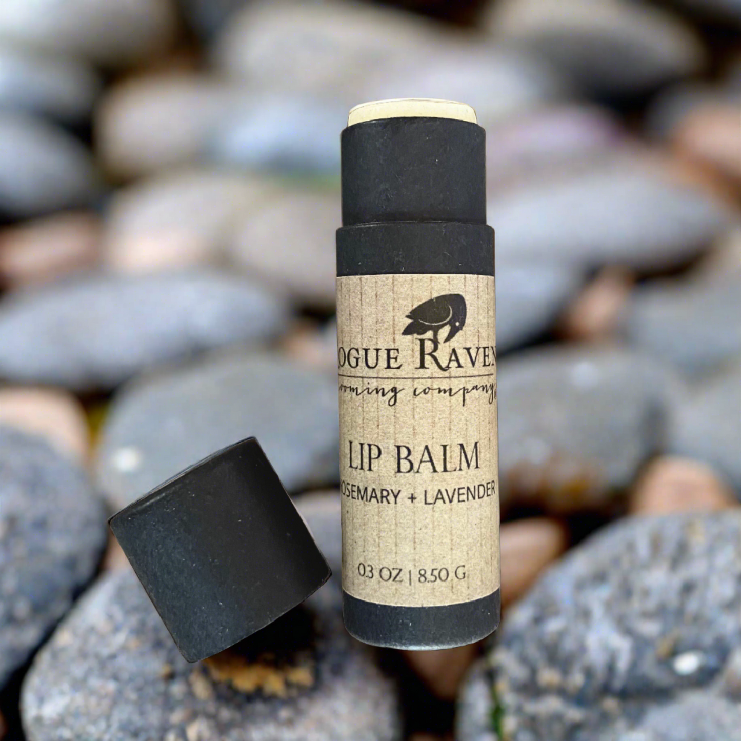 Rogue Raven Grooming Lip Balm – hydrating and nourishing balm for soft, velvety lips