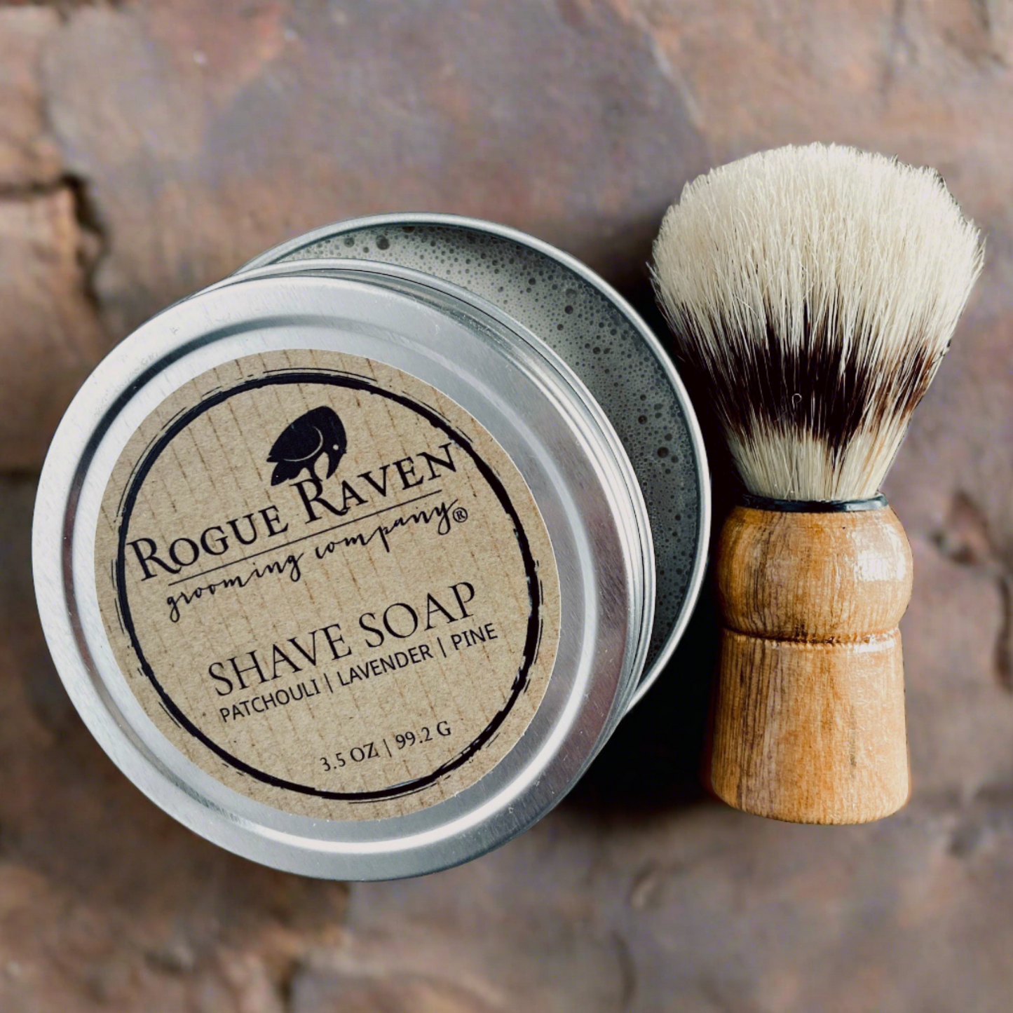 Rogue Raven Grooming Wet Shave Kit – complete shaving set with premium tools and products for a smooth, luxurious shave