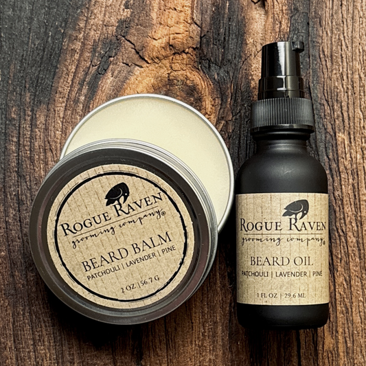 Beard Oil + Beard Balm Grooming Set | All-Natural