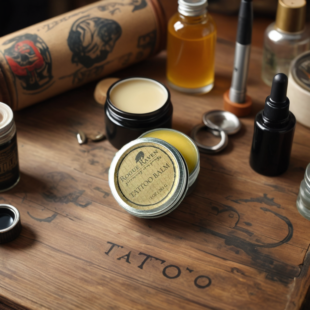 Rogue Raven All Natural Tattoo Balm.