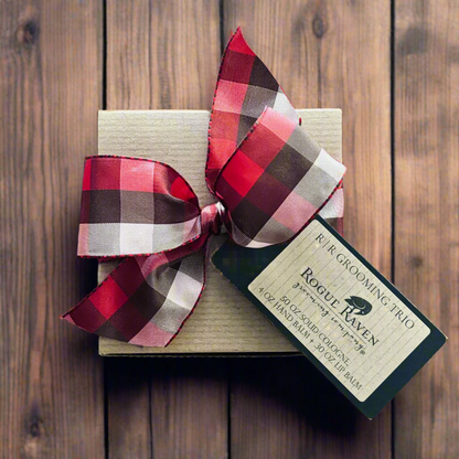 R|R Grooming Trio – featuring a full-sized Solid Cologne, Lip Balm, and Hand Balm—all-natural, ready-to-gift luxury.
