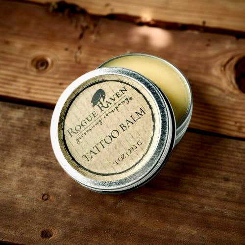 All-natural tattoo balm from Rogue Raven Grooming